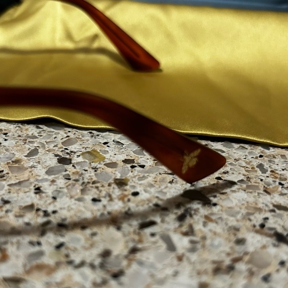 GUCCI GG0155OA NWOT glasses, frames, tan tortoise. Put your Rx in! Save! - Picture 9 of 16